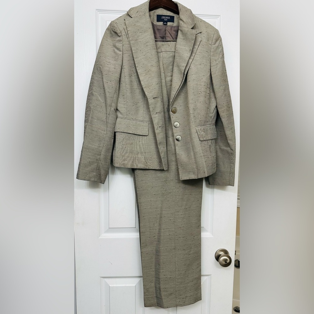 Jones Wear Tan Women's Pantsuit